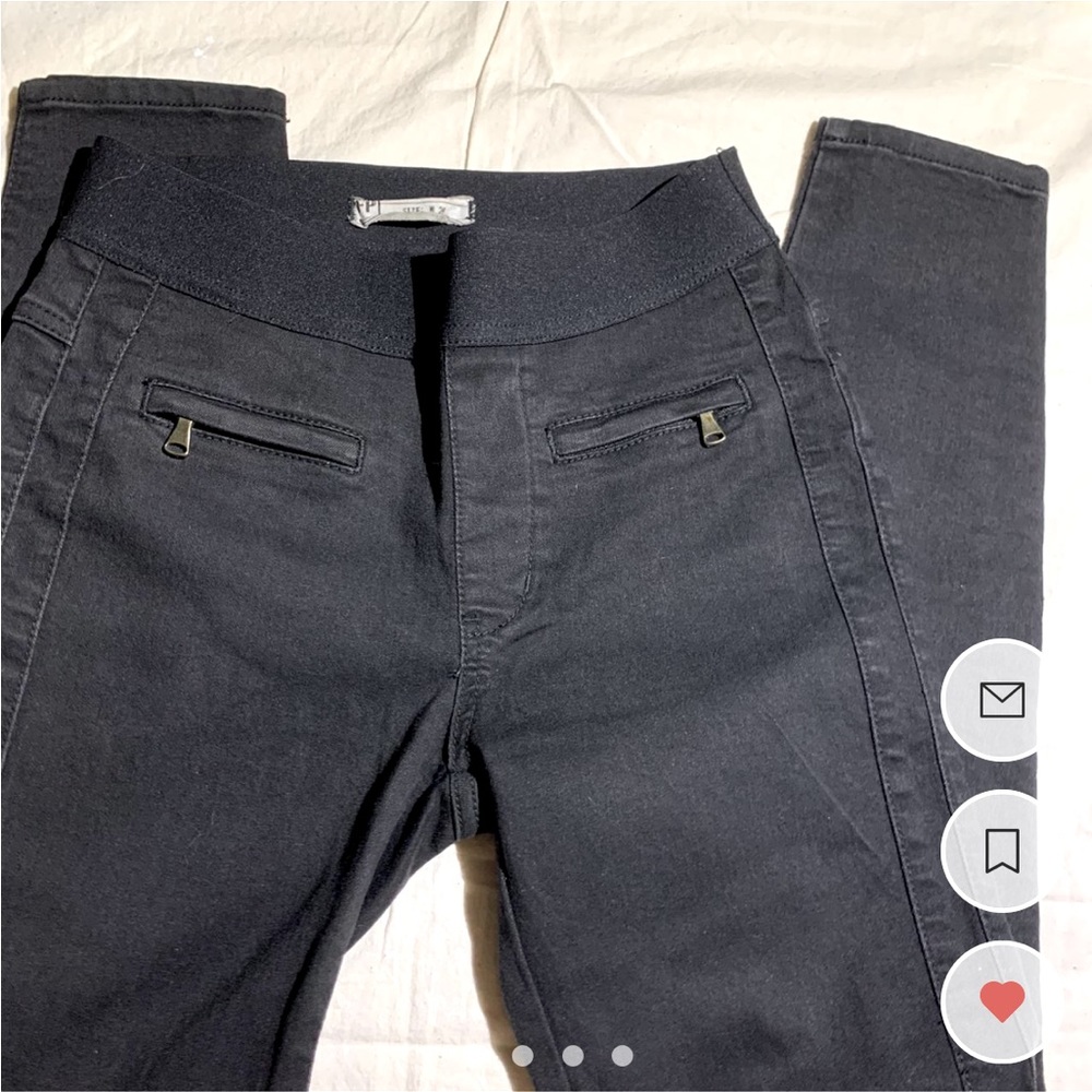 Free People Black Jeggings